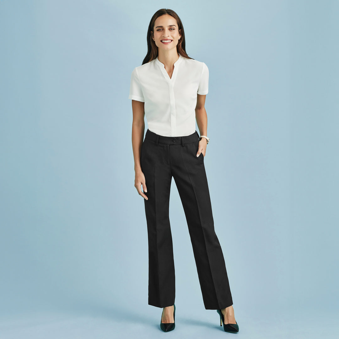 House of Uniforms The Cool Stretch Relaxed Pant | Ladies | Clearance Biz Corporates