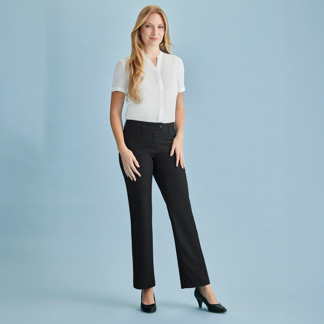 House of Uniforms The Cool Stretch Relaxed Pant | Ladies | Clearance Biz Corporates