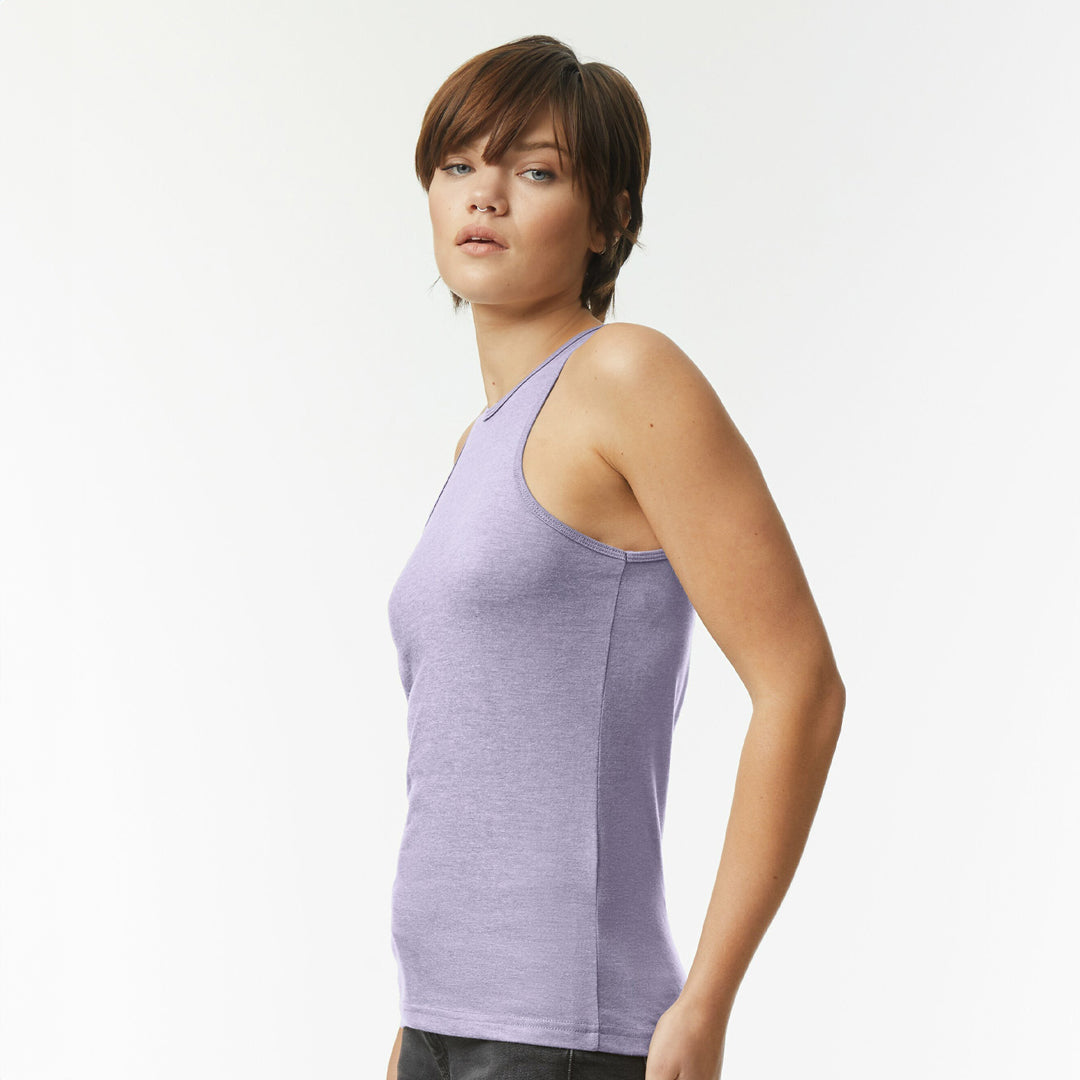 House of Uniforms The Racerneck Tank | Ladies American Apparel