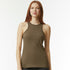 House of Uniforms The Racerneck Tank | Ladies American Apparel Army