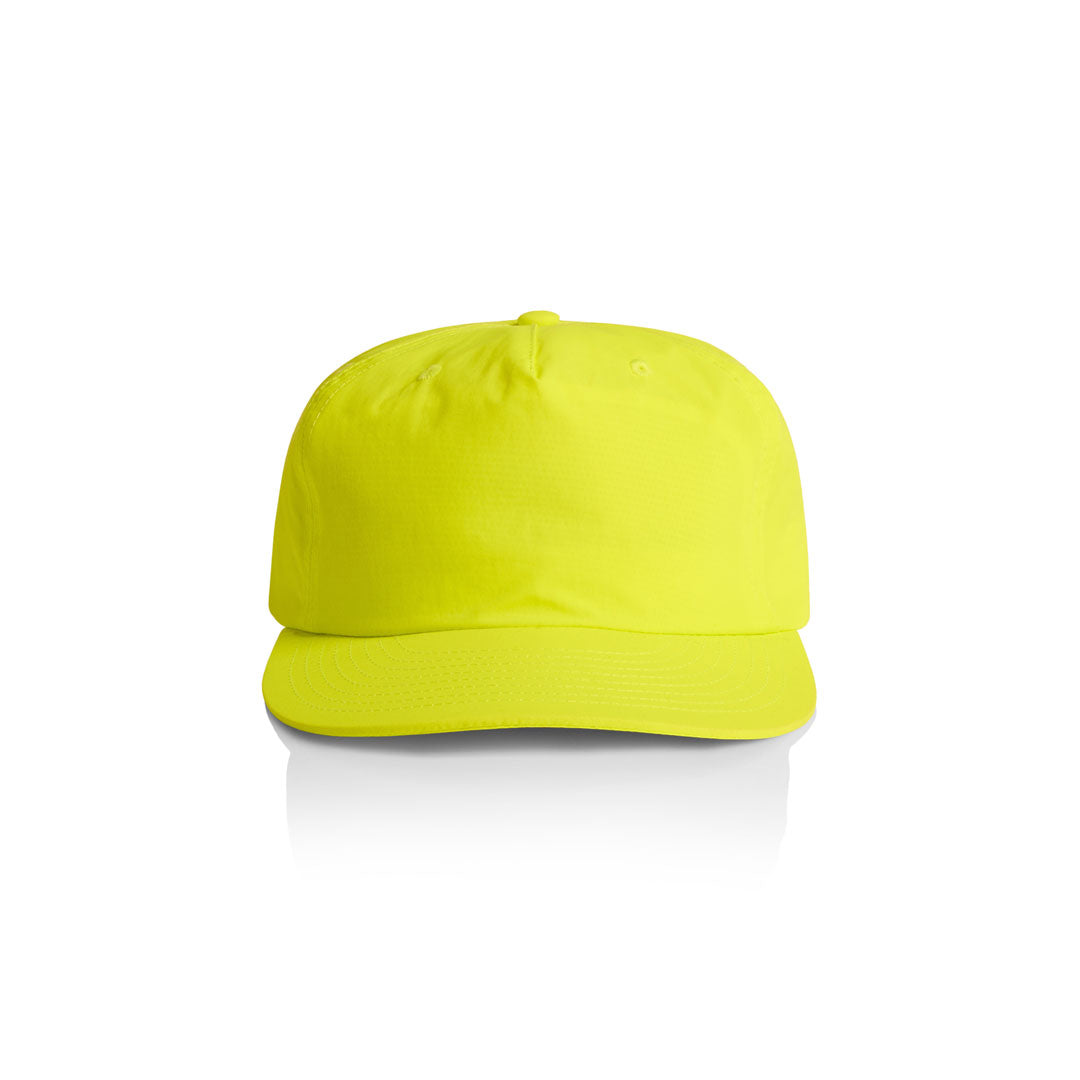 House of Uniforms The Surf Hi Vis Cap | Unisex AS Colour Hi Vis Yellow
