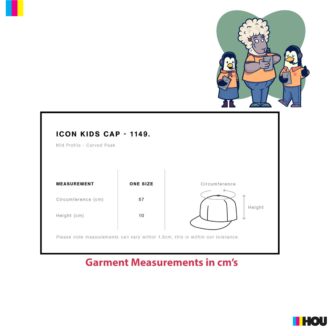 House of Uniforms The Icon Cap | Kids AS Colour