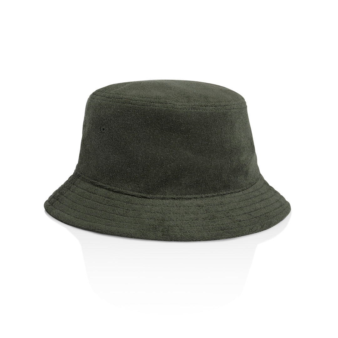House of Uniforms The Terry Bucket Hat | Adults AS Colour Cypress