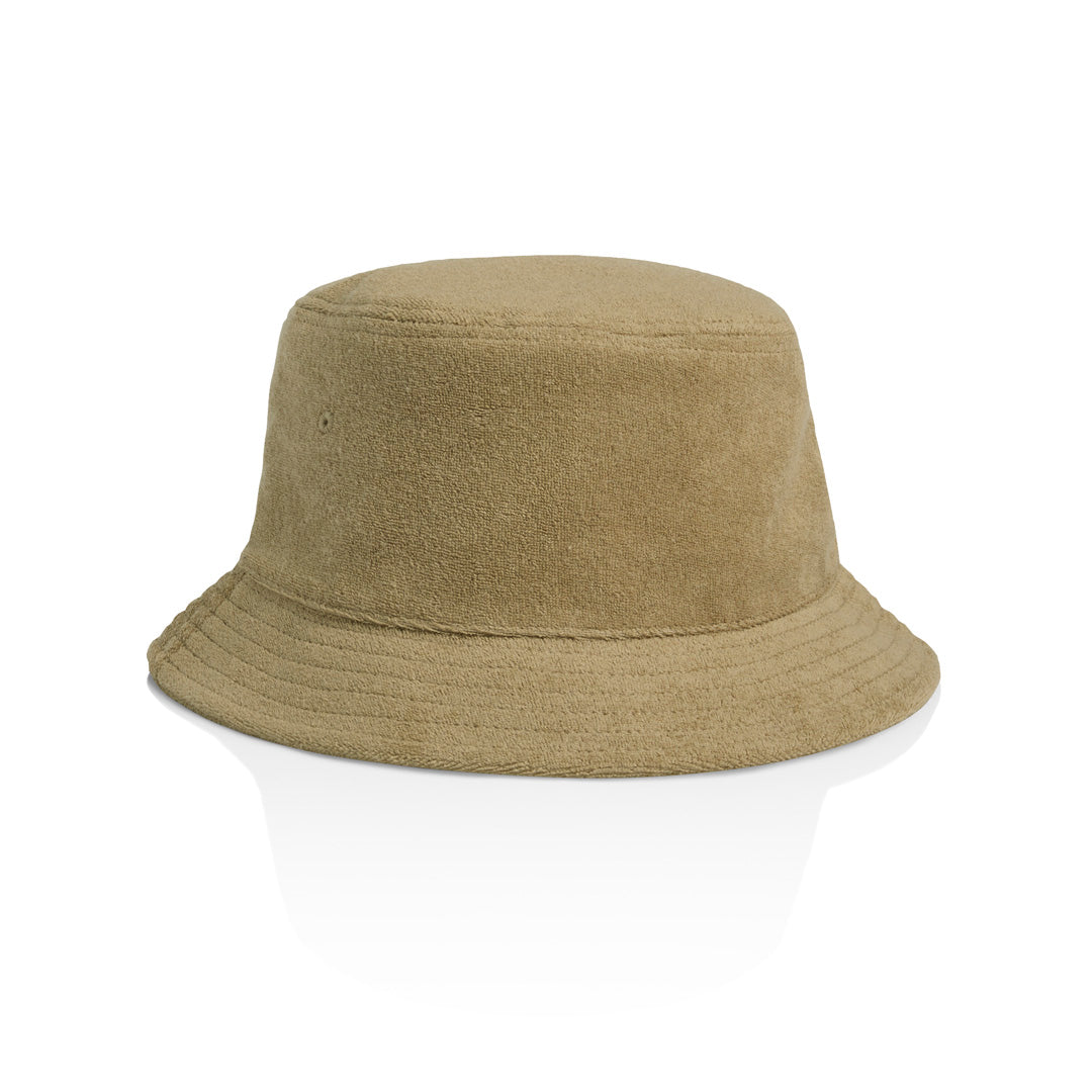 House of Uniforms The Terry Bucket Hat | Adults AS Colour Khaki-as