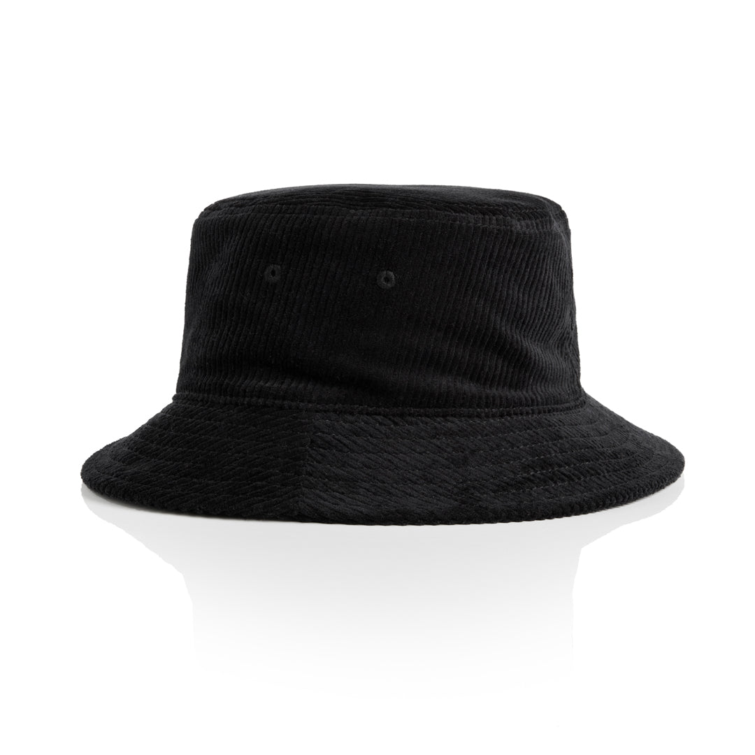House of Uniforms The Cord Bucket Hat | Adults AS Colour Black