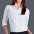 House of Uniforms The Prague Shirt | Ladies | 3/4 Sleeve John Kevin Grey