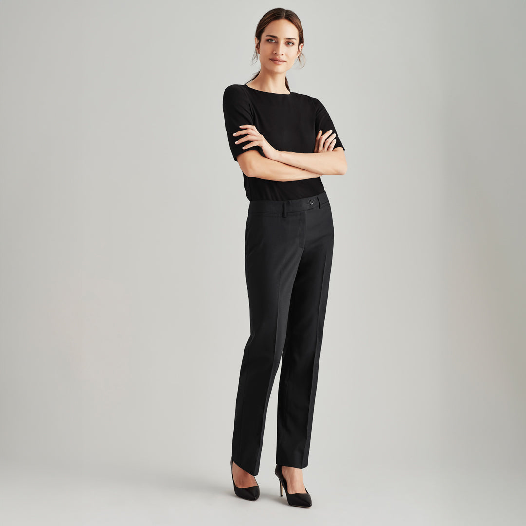 House of Uniforms The Cool Wool Relaxed Pant | Ladies Biz Corporates
