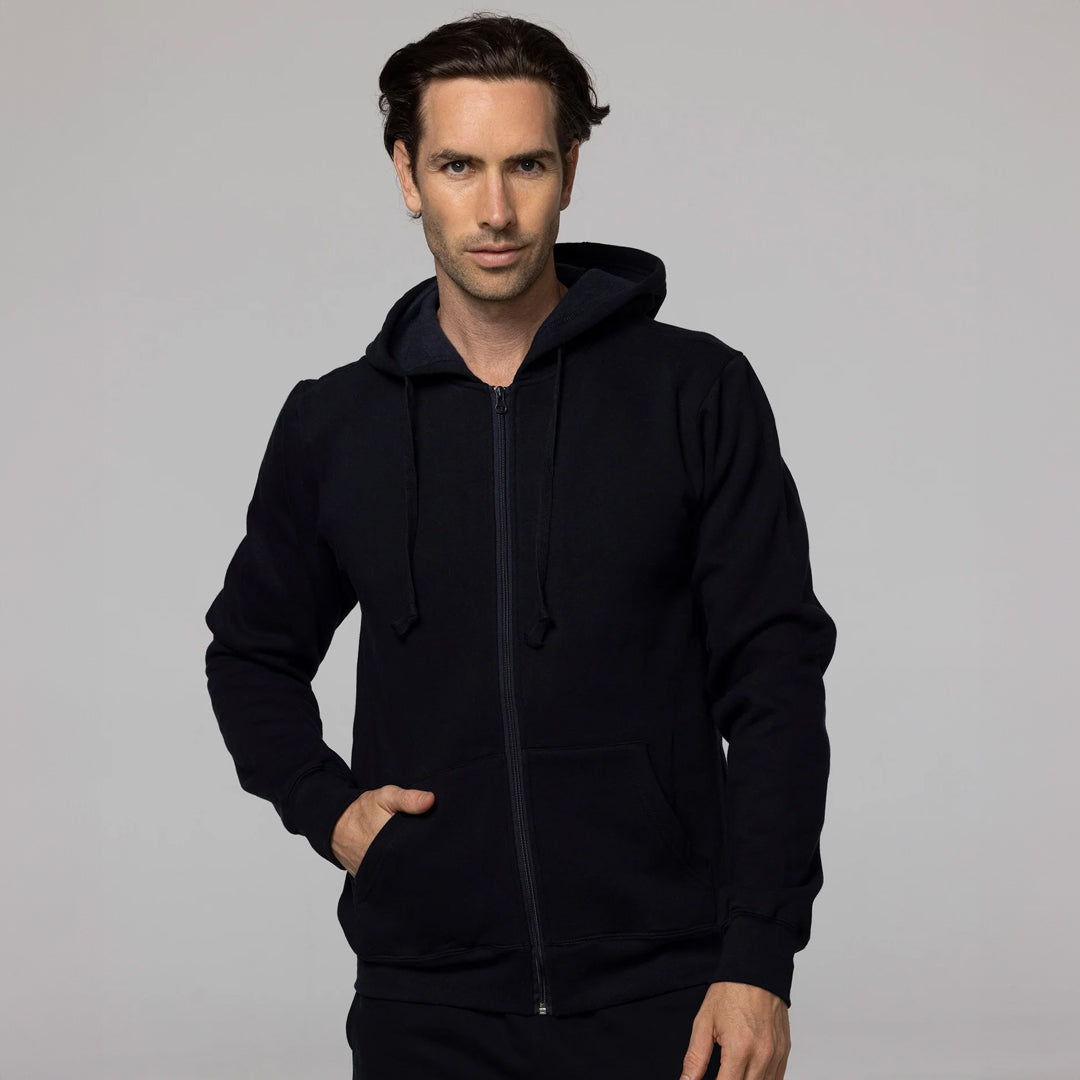 House of Uniforms The Queenscliff Zip Hoodie | Mens Aussie Pacific