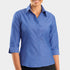 House of Uniforms The Rome Shirt | Ladies | 3/4 Sleeve John Kevin Chambray