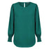 House of Uniforms The Freya | Ladies | Long Sleeve Gloweave Emerald Mid