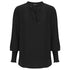 House of Uniforms The Marni Top | Ladies Gloweave Black