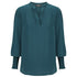 House of Uniforms The Marni Top | Ladies Gloweave Peacock