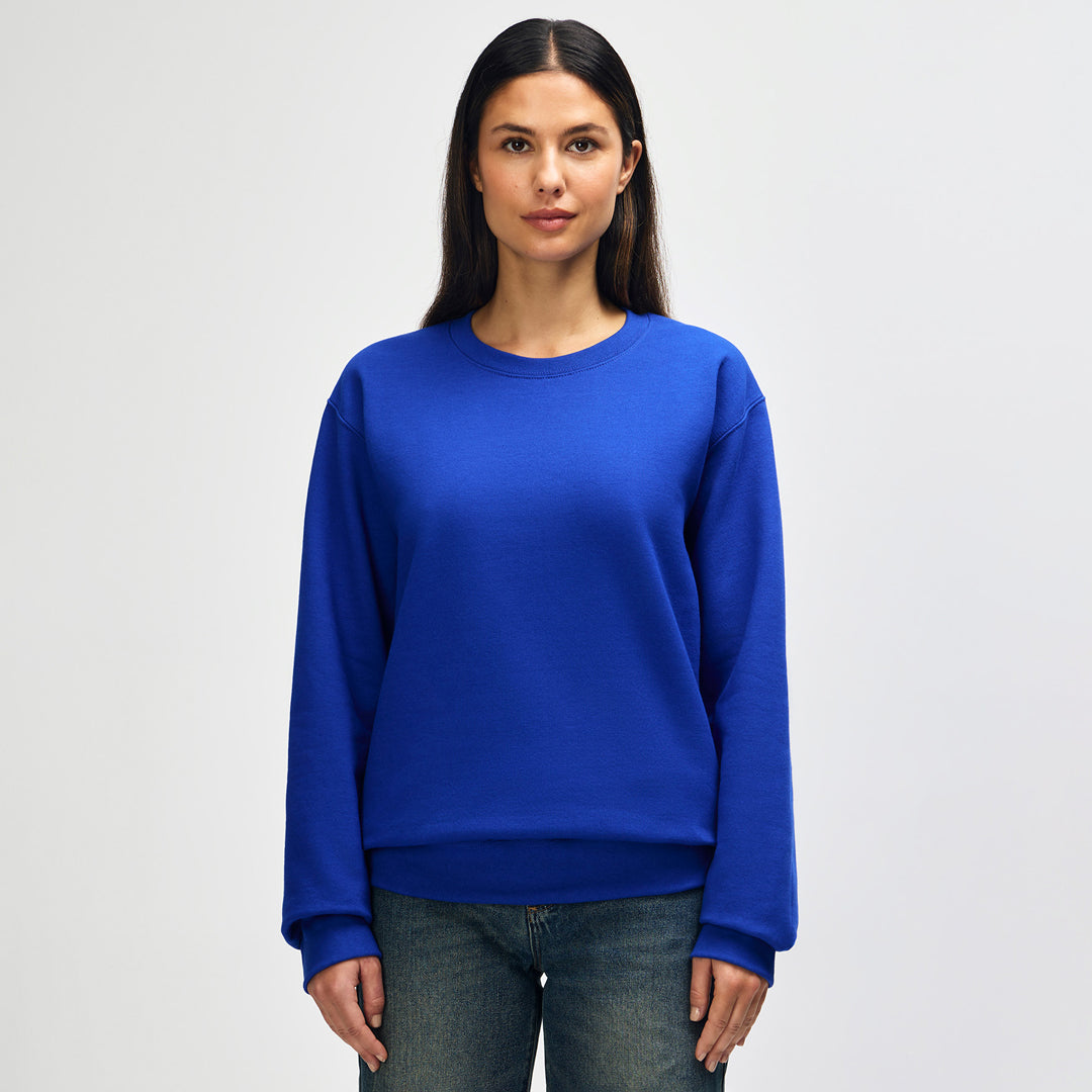 House of Uniforms The Hammer Crewneck Jumper | Adults Gildan Royal