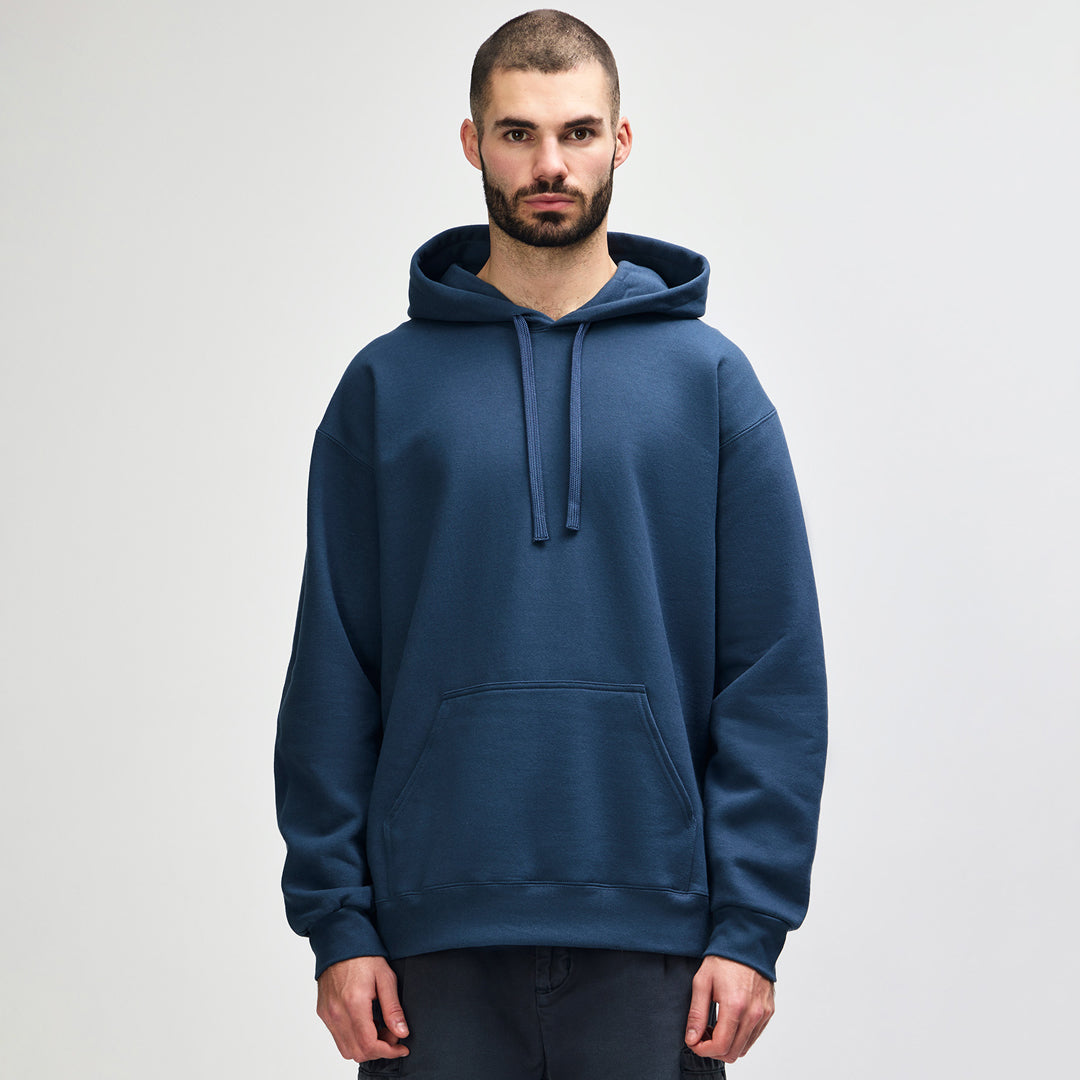 House of Uniforms The Hammer Hoodie | Adults Gildan Blue Dusk