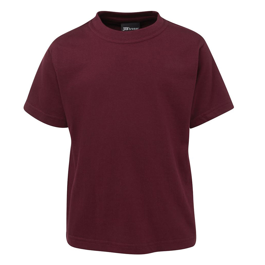 House of Uniforms The Classic JB's Tee | Kids Jbs Wear Maroon
