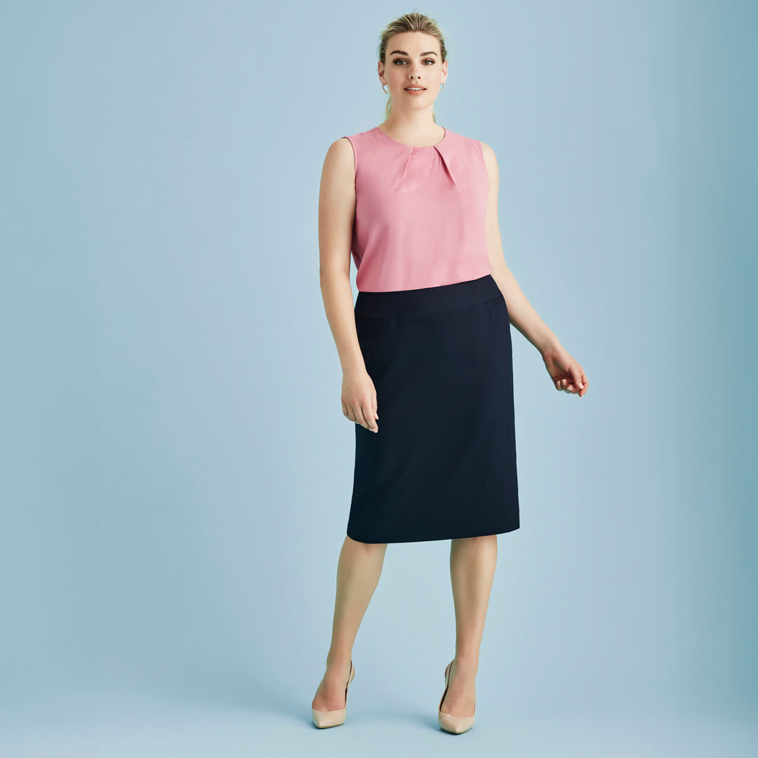 House of Uniforms The Cool Stretch Relaxed Skirt | Ladies Biz Corporates