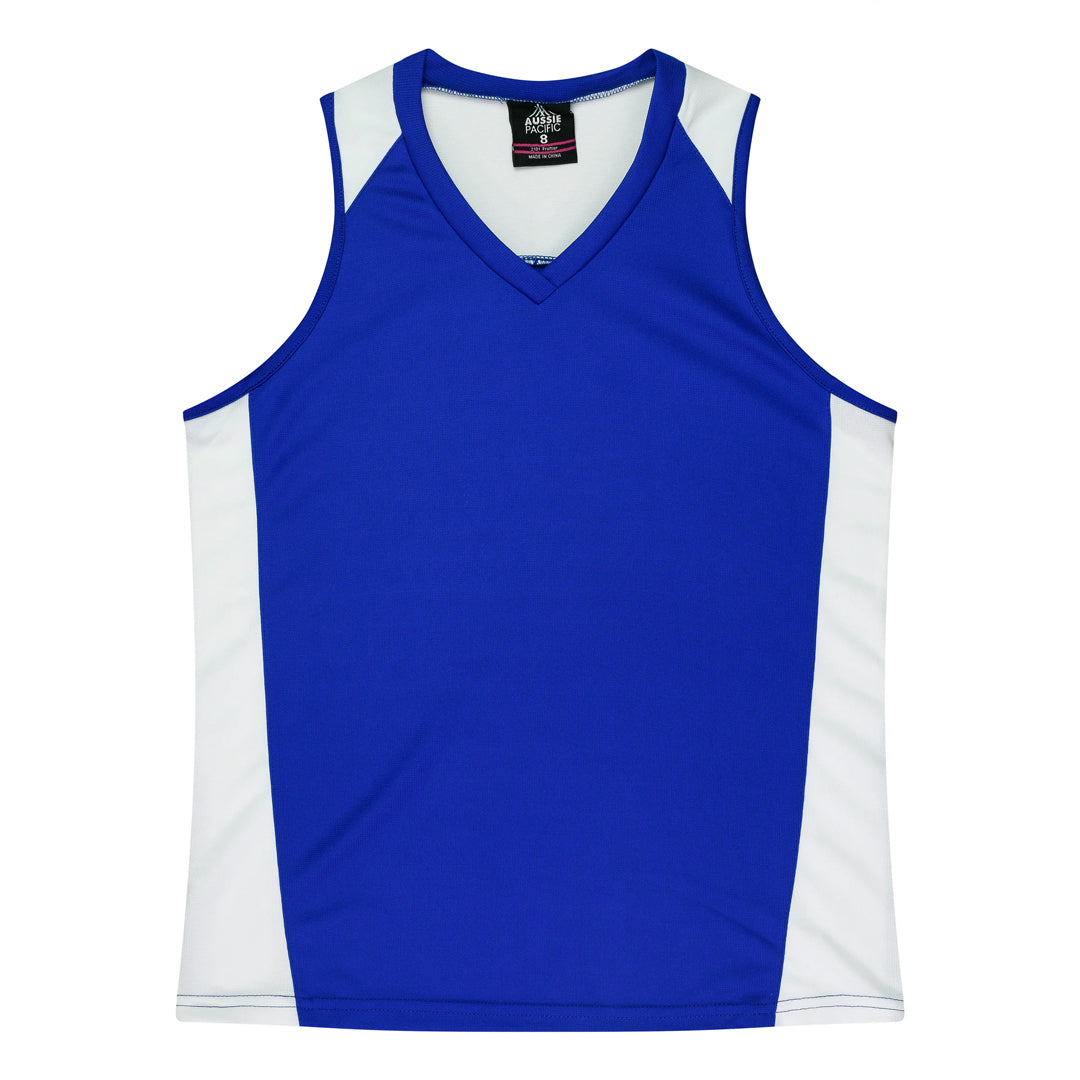 House of Uniforms The Premier Singlet | Ladies Aussie Pacific