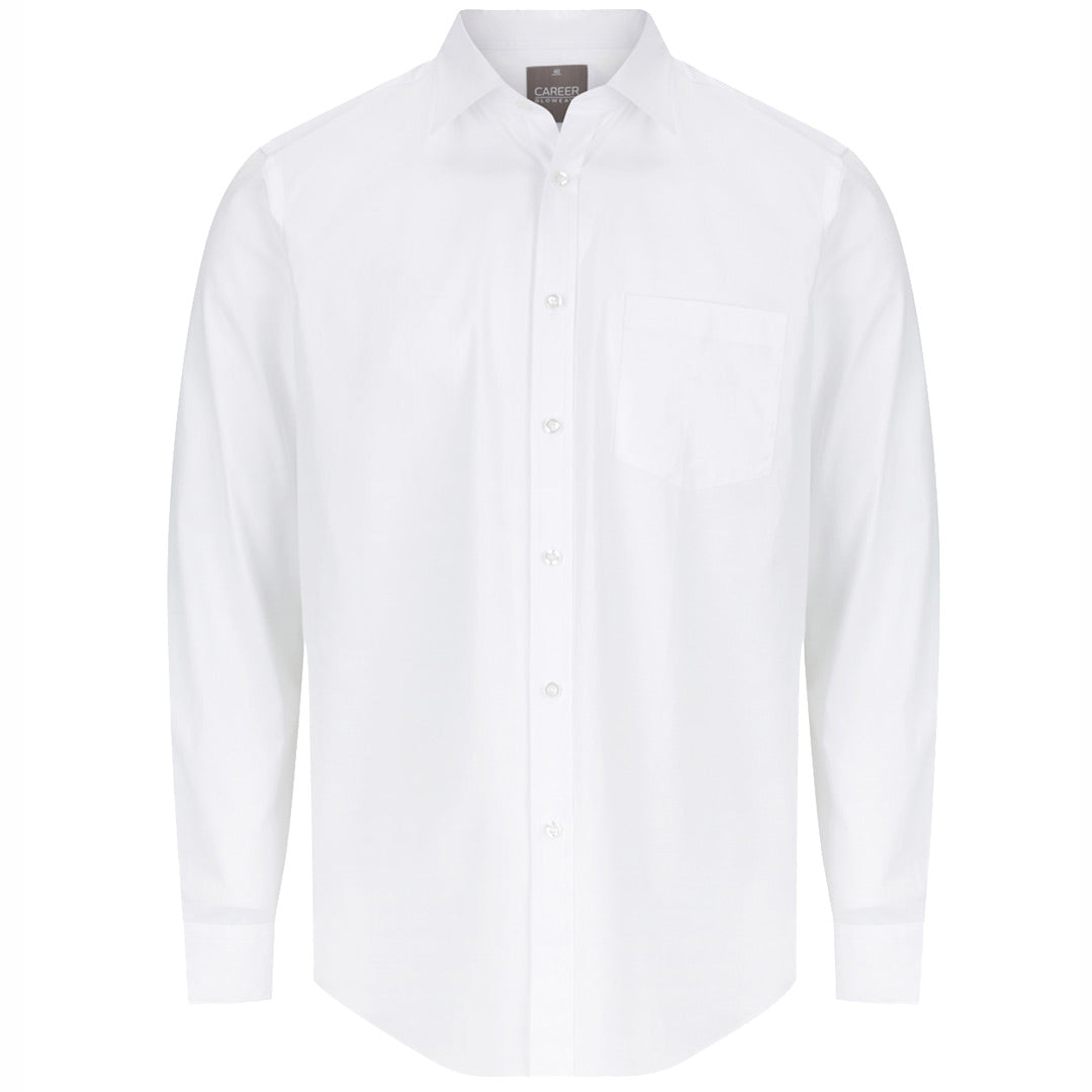 House of Uniforms The Classic Fit Olsen Shirt | Mens | Long Sleeve Gloweave