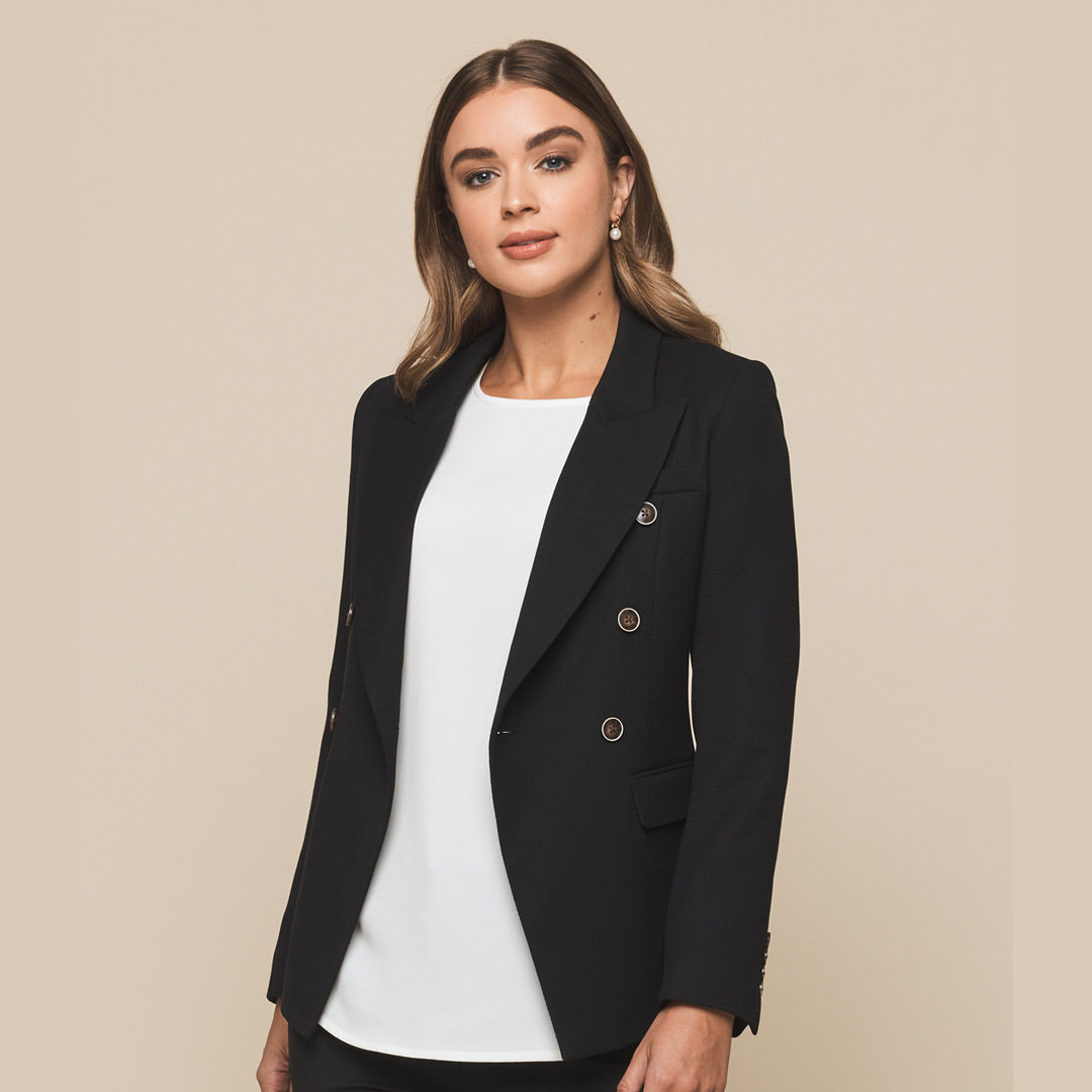 House of Uniforms The Bronte Double Breasted Blazer | Ladies Gloweave