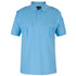 House of Uniforms The Epaulette Polo | Short Sleeve Jbs Wear Light Blue