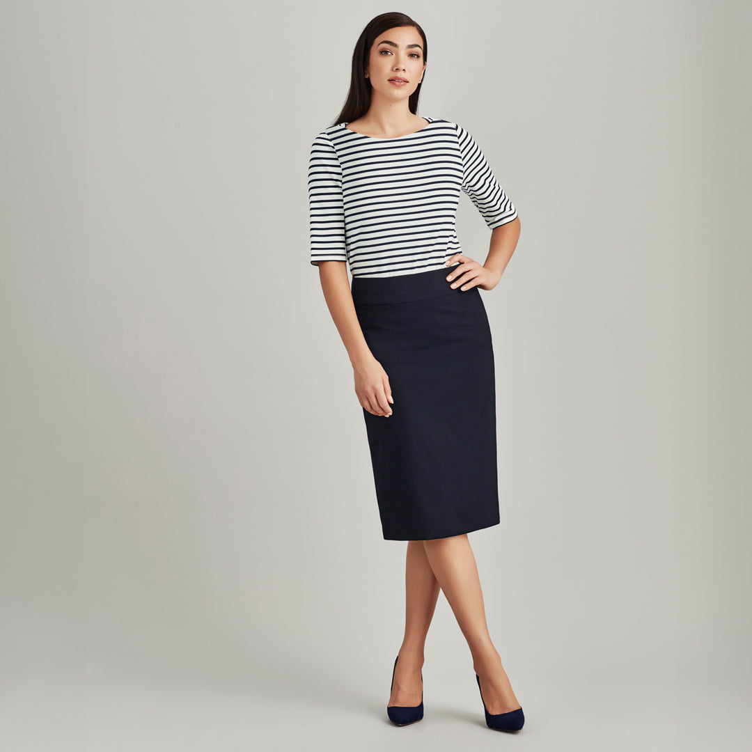 House of Uniforms The Cool Wool Relaxed Skirt | Ladies Biz Corporates