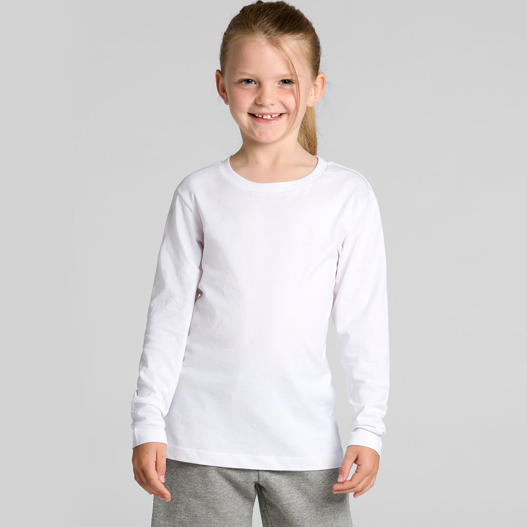 House of Uniforms The Kids Staple Tee | Long Sleeve AS Colour