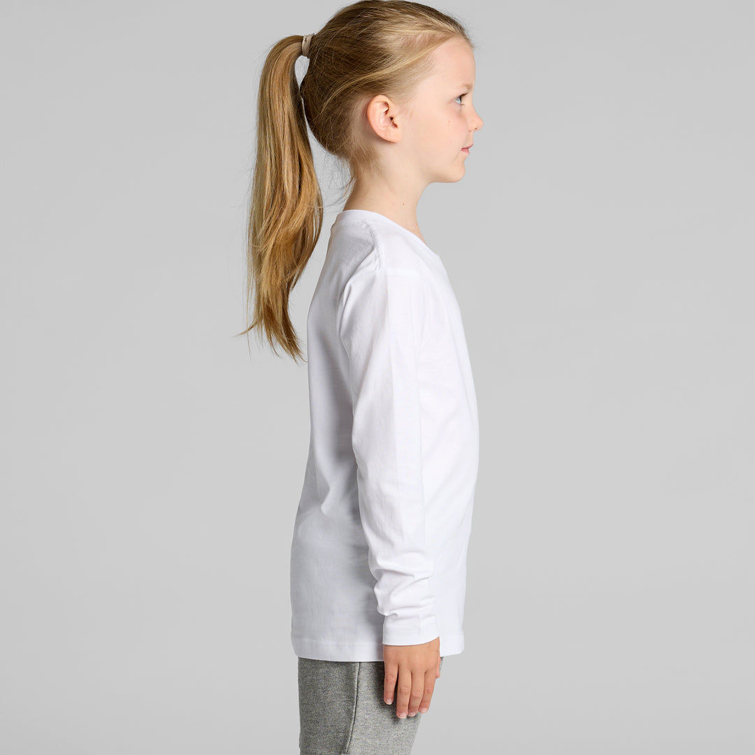 House of Uniforms The Kids Staple Tee | Long Sleeve AS Colour