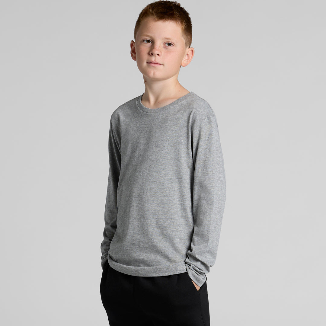House of Uniforms The Kids Staple Tee | Long Sleeve AS Colour