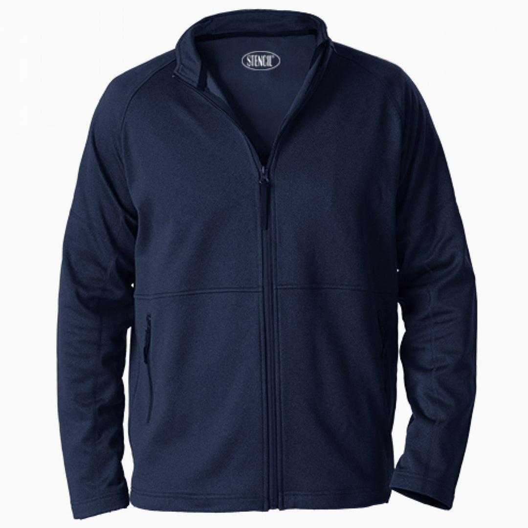 House of Uniforms The Heat-Tex Jacket | Adults Stencil Navy Marle