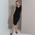 House of Uniforms The Mid Length High Rise Skirt | Micro Fibre LSJ Collection