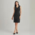 House of Uniforms The Cool Wool Dress | V Neck | Sleeveless Biz Corporates
