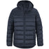 House of Uniforms The Urban Hooded Puffer Jacket | Adults Jbs Wear Navy