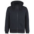 House of Uniforms The Full Zip Shepherd Hoodie | Adults Jbs Wear Black