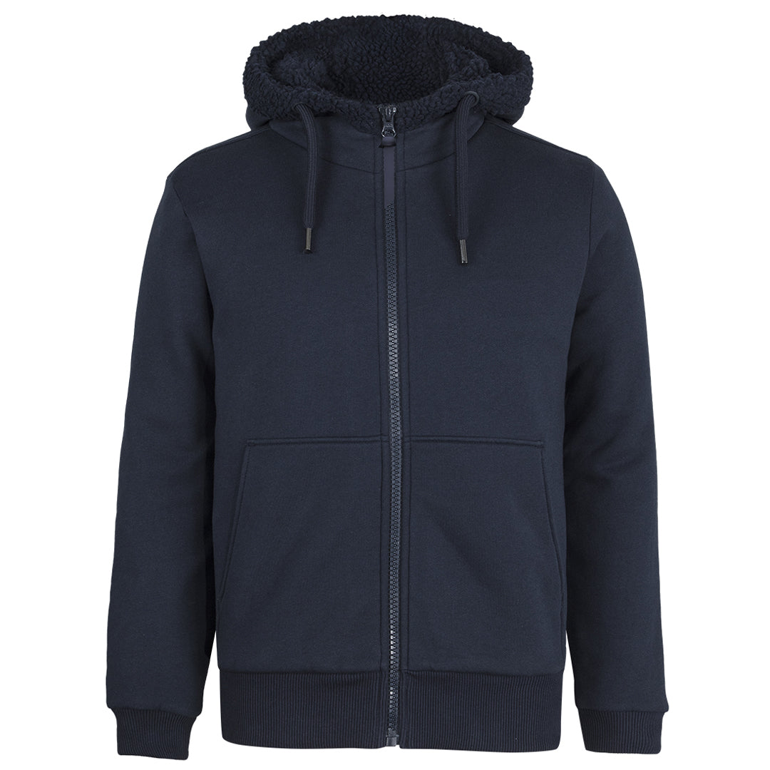 House of Uniforms The Full Zip Shepherd Hoodie | Adults Jbs Wear Navy