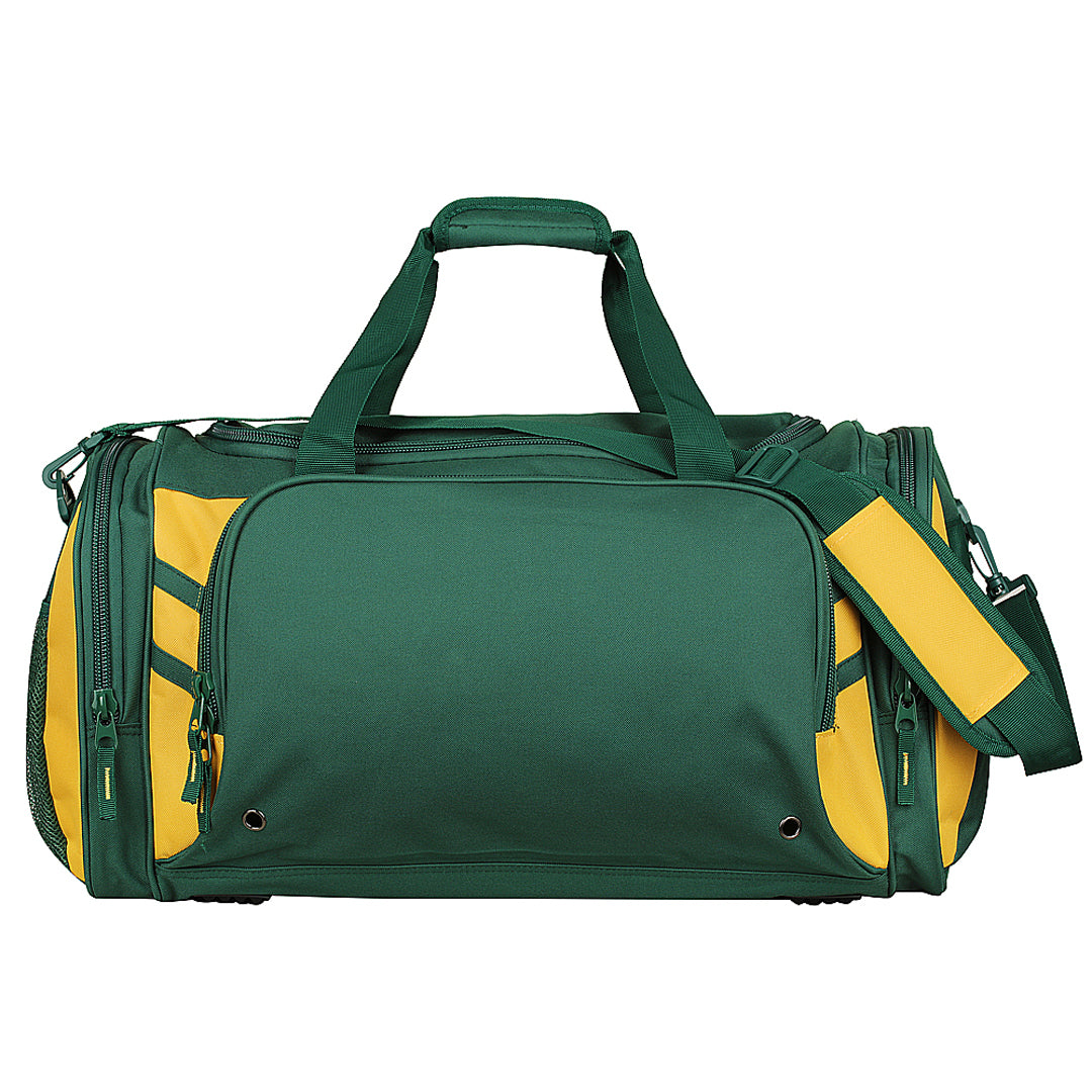 House of Uniforms The Tasman Sports Bag Aussie Pacific Bottle/Gold