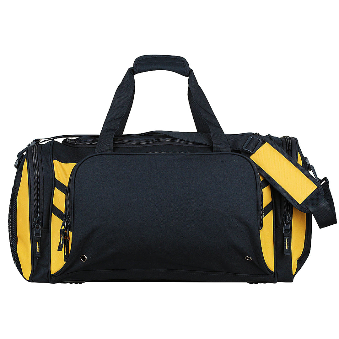 House of Uniforms The Tasman Sports Bag Aussie Pacific Navy/Gold