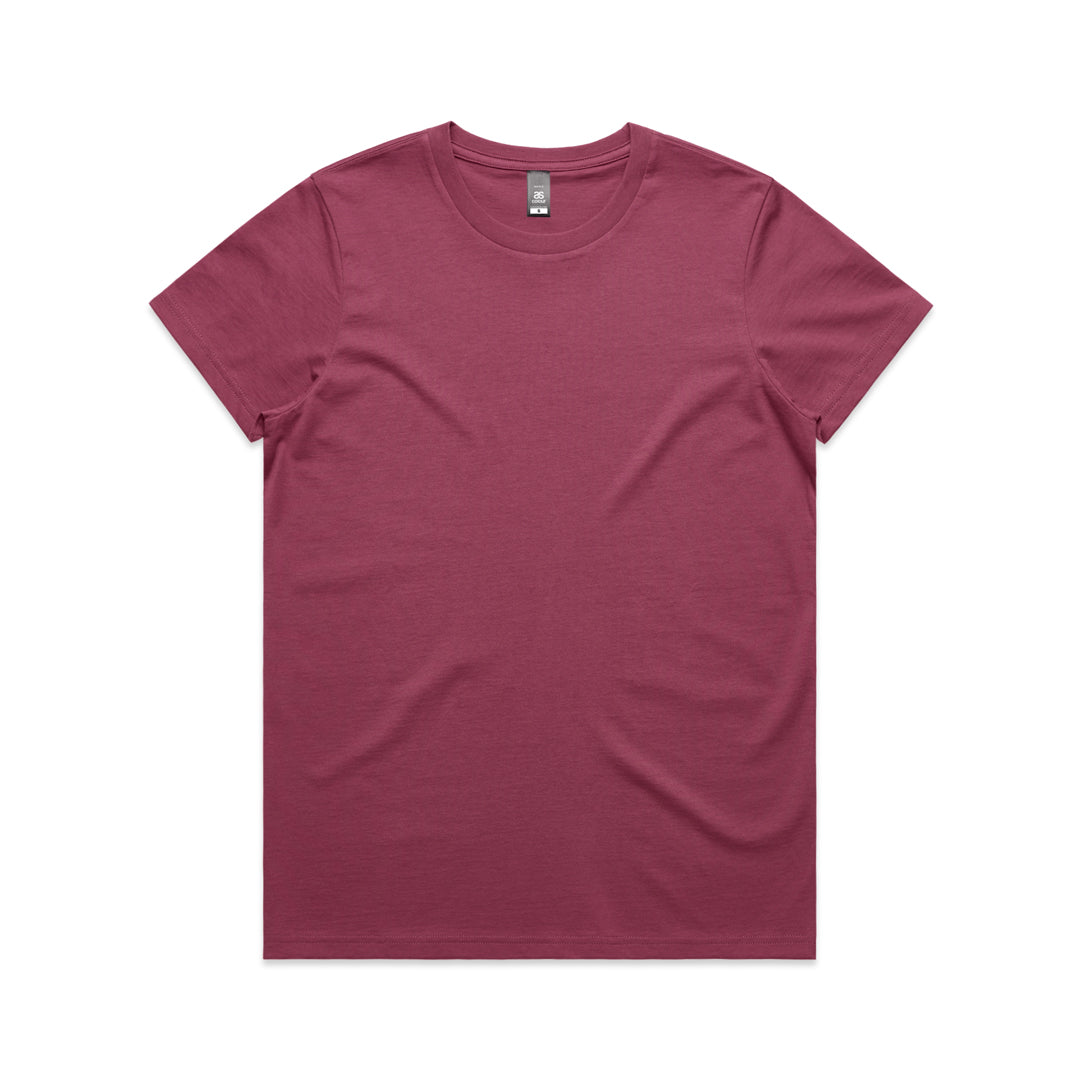 House of Uniforms The Maple Tee | Ladies | Short Sleeve AS Colour Berry-as