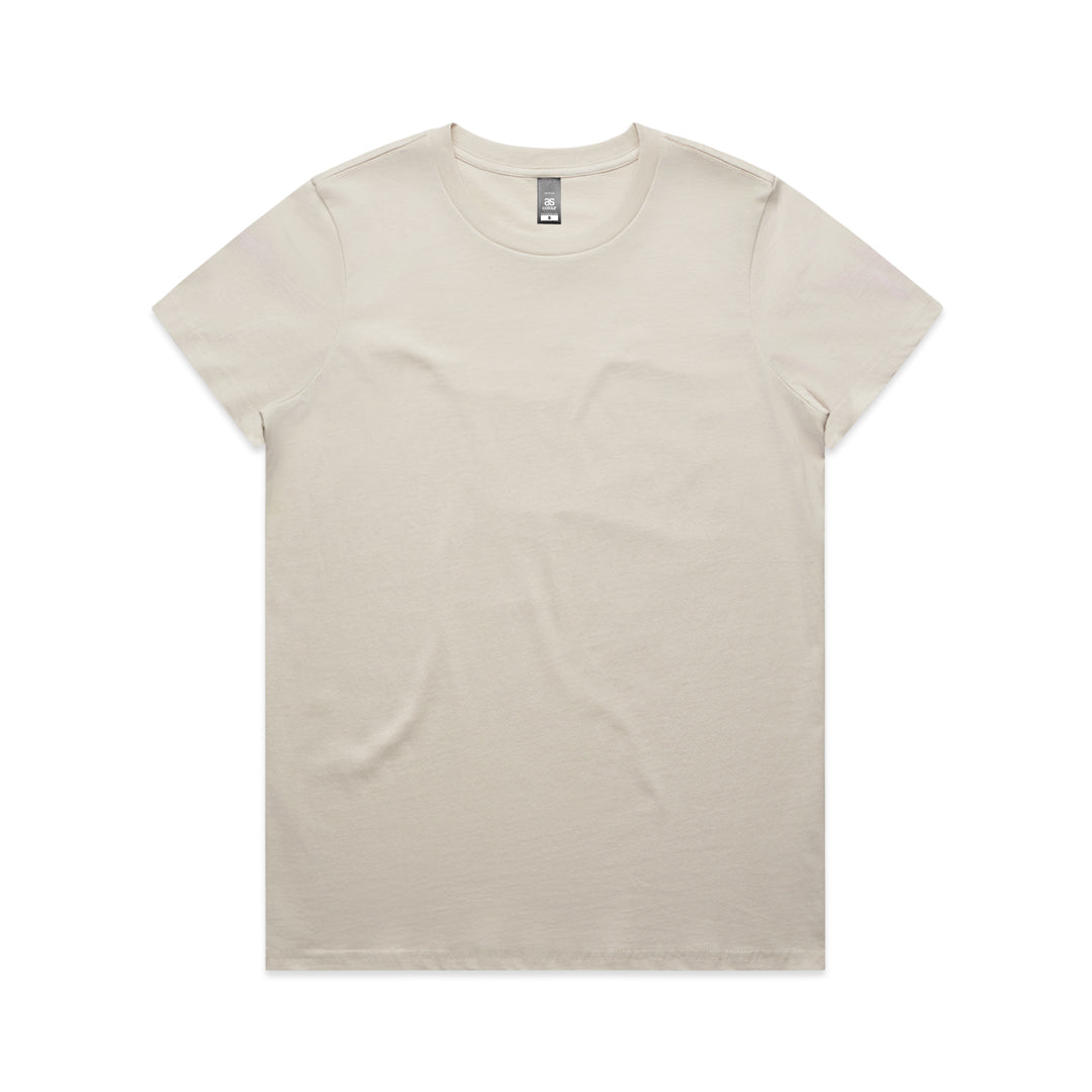 House of Uniforms The Maple Tee | Ladies | Short Sleeve AS Colour Bone