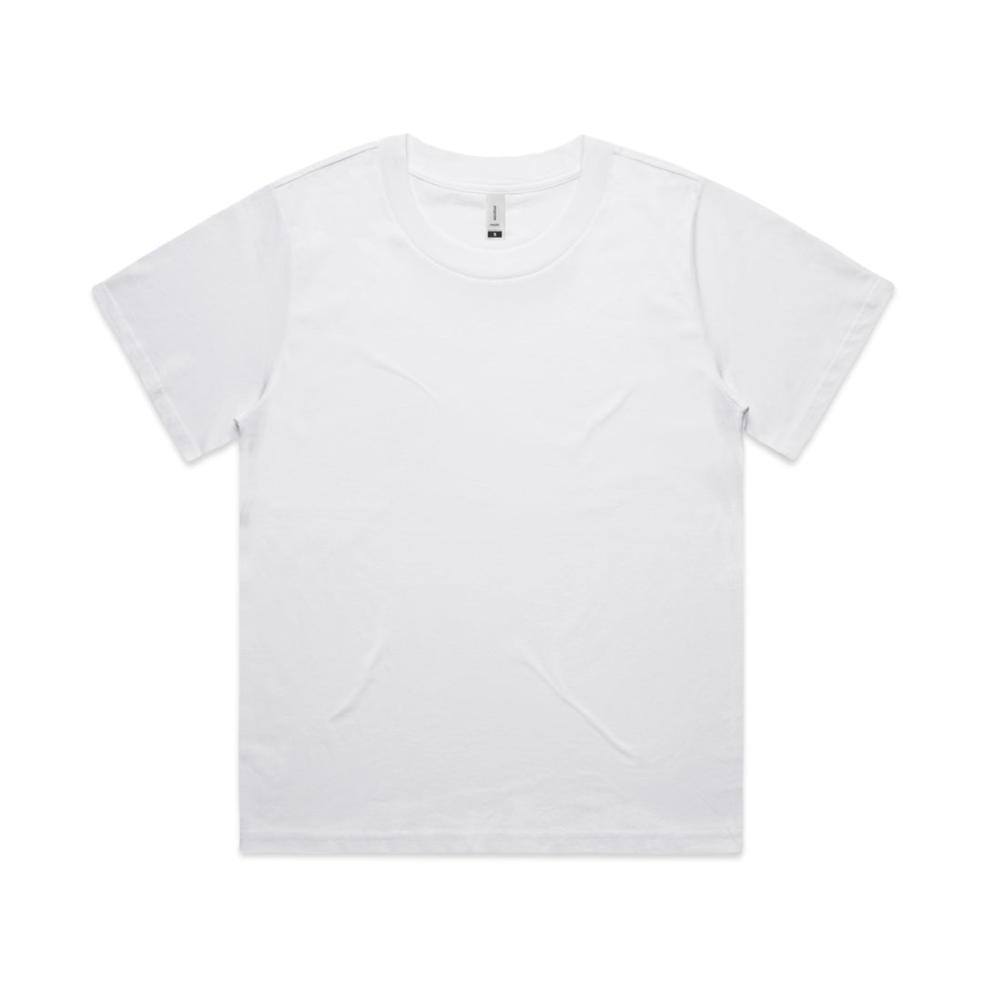 House of Uniforms The Martina Tee | Ladies AS Colour White