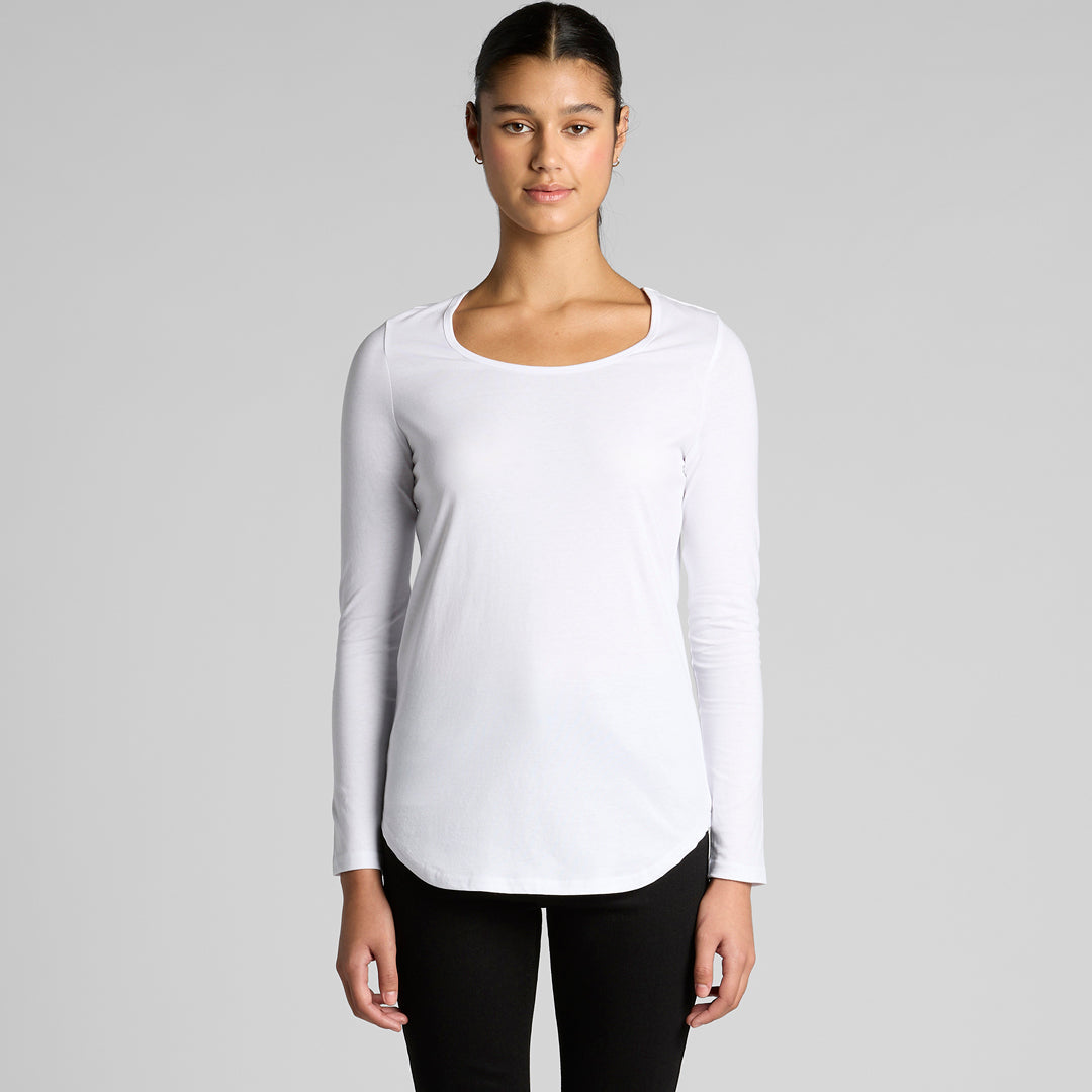House of Uniforms The Mali Long Sleeve Tee | Ladies AS Colour