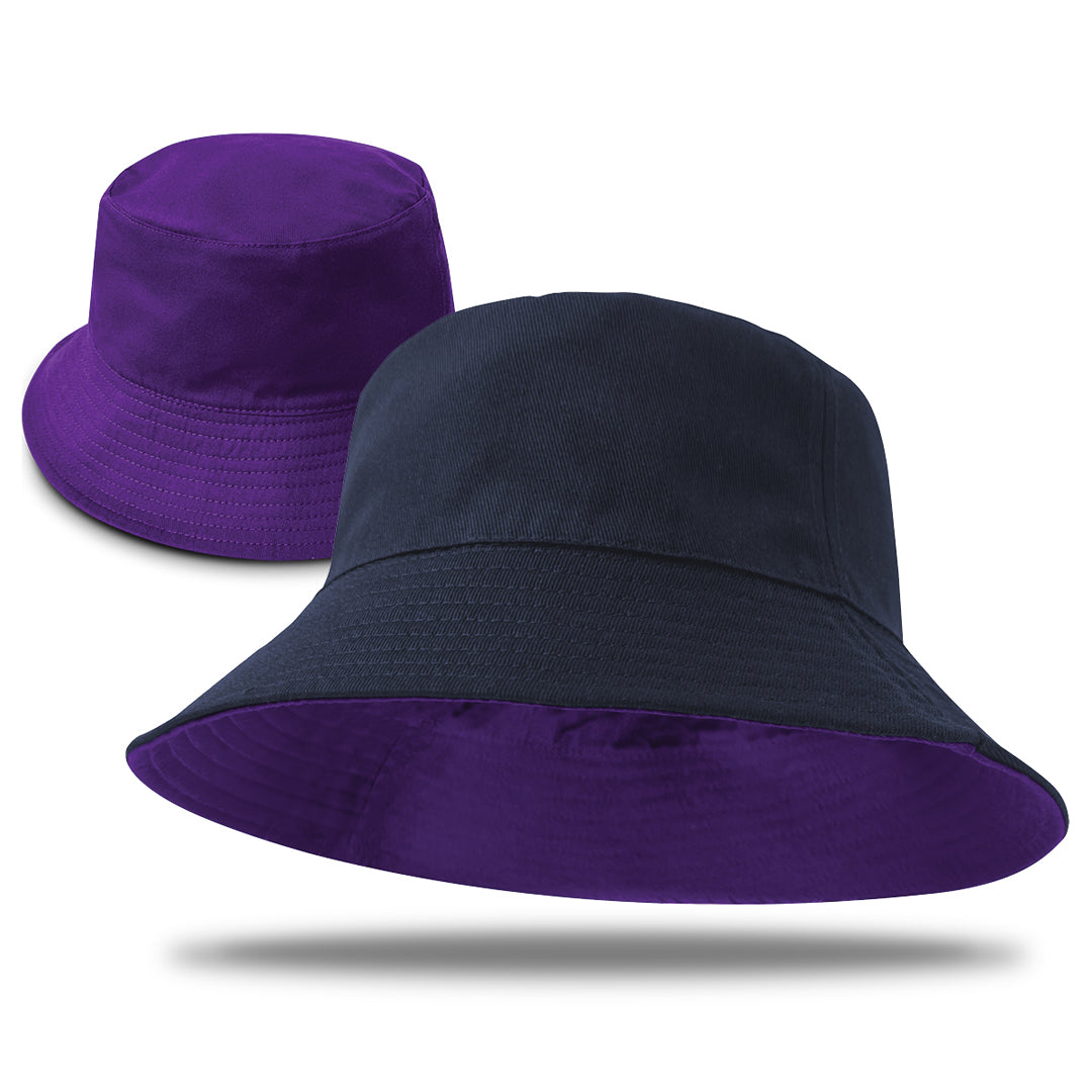 House of Uniforms The Switch Reversible Bucket Hat | Adults Legend