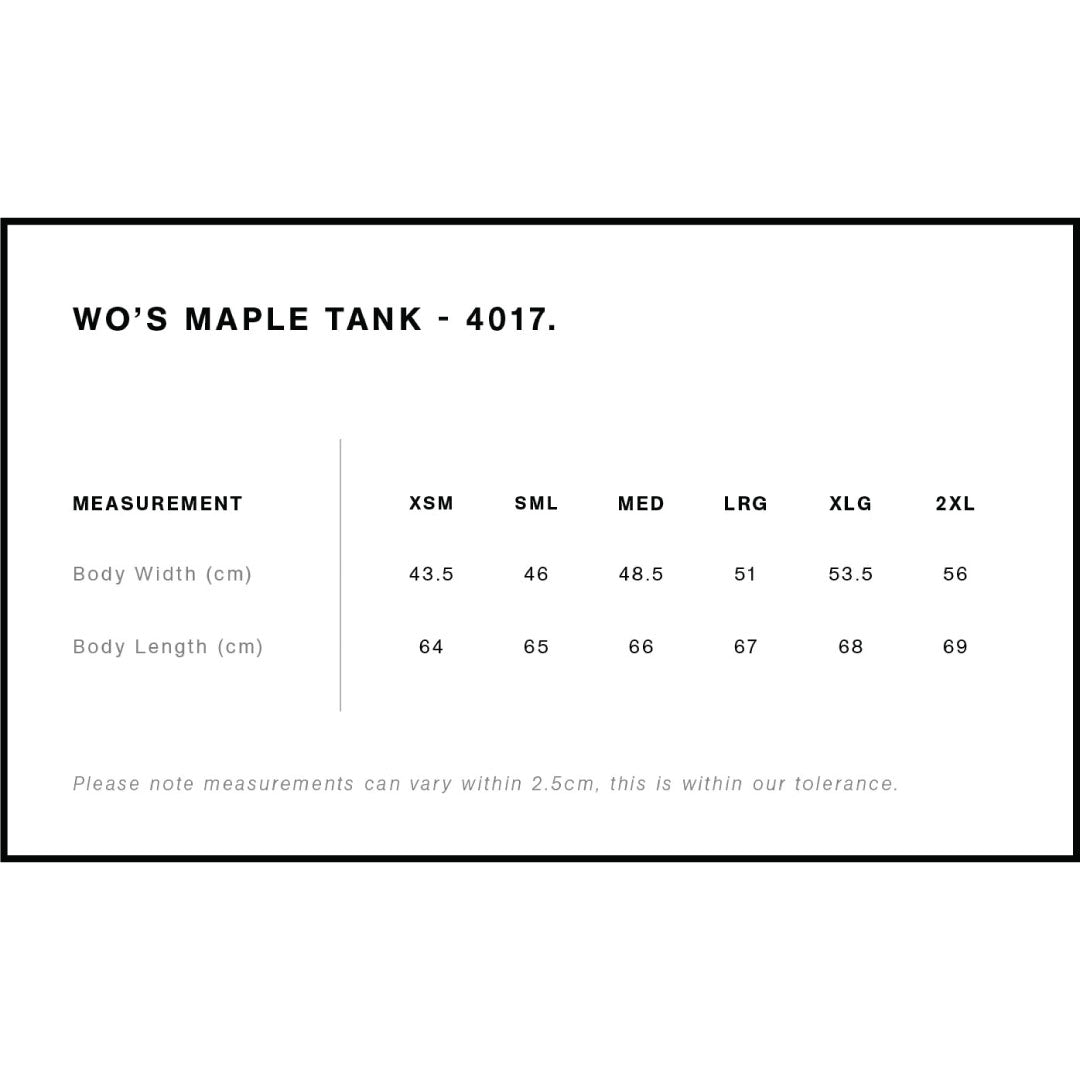 House of Uniforms The Maple Tank | Ladies AS Colour