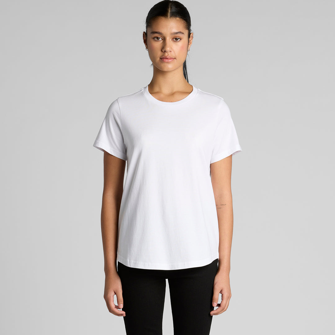 House of Uniforms The Maple Curve Tee | Ladies | Short Sleeve AS Colour