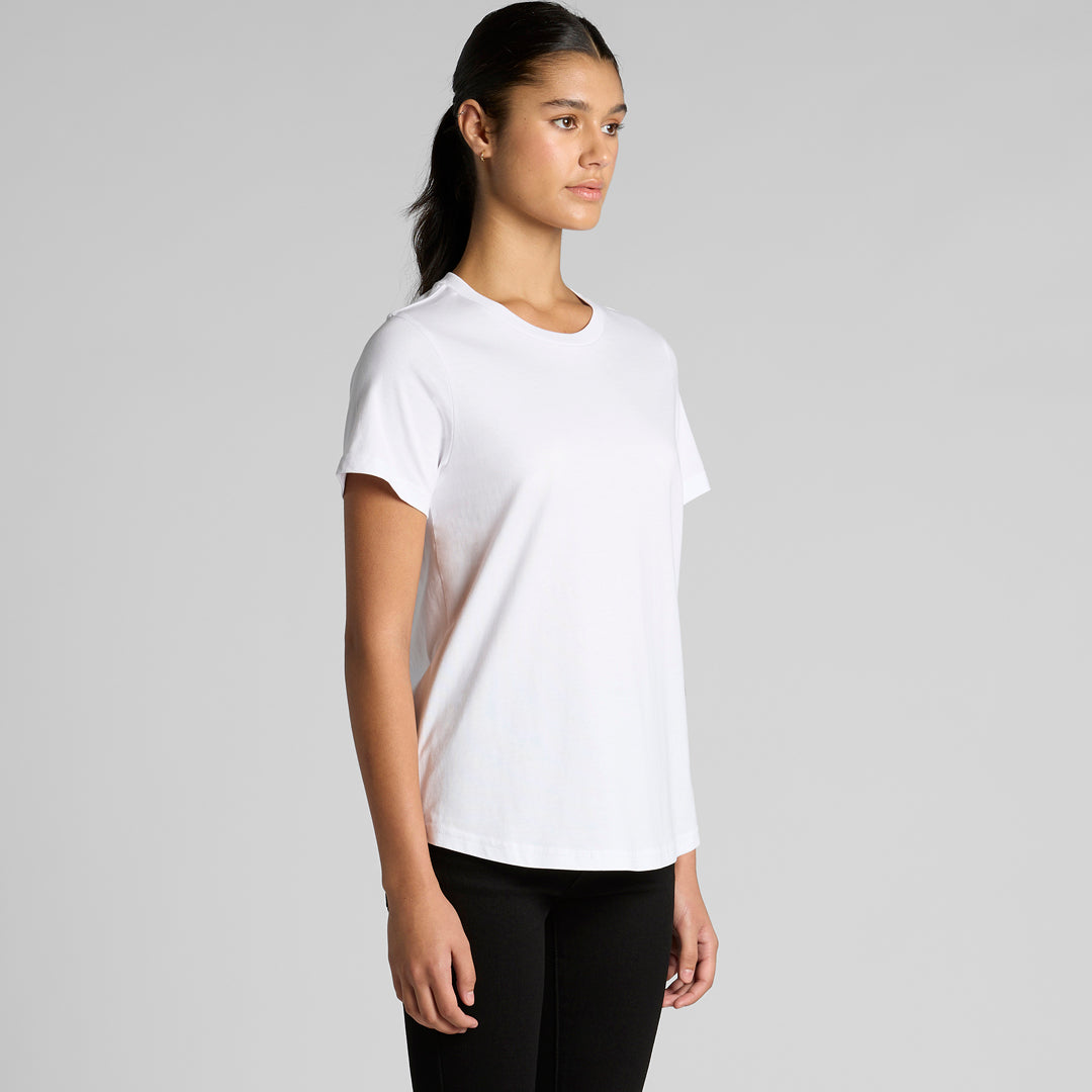 House of Uniforms The Maple Curve Tee | Ladies | Short Sleeve AS Colour