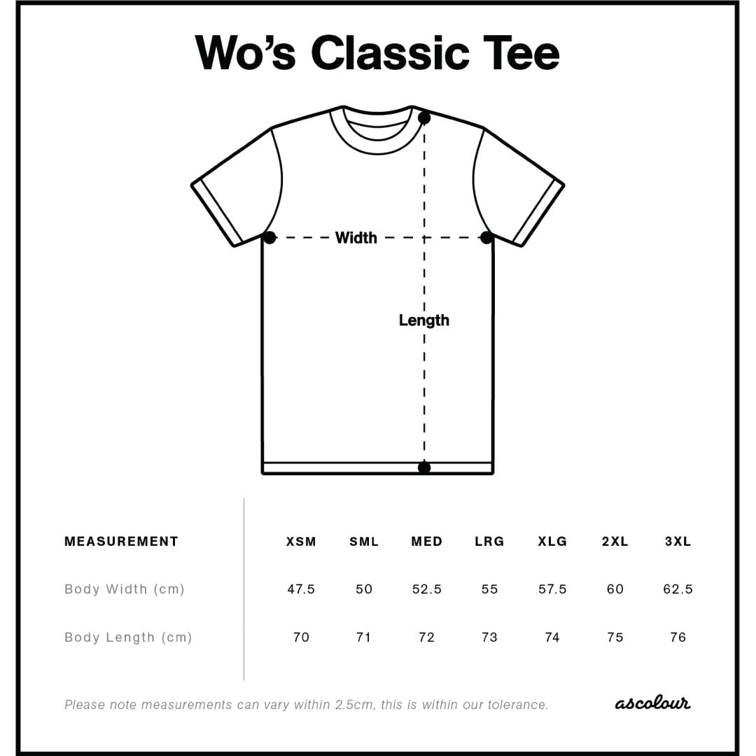 House of Uniforms The Classic Tee | Ladies | Short Sleeve AS Colour