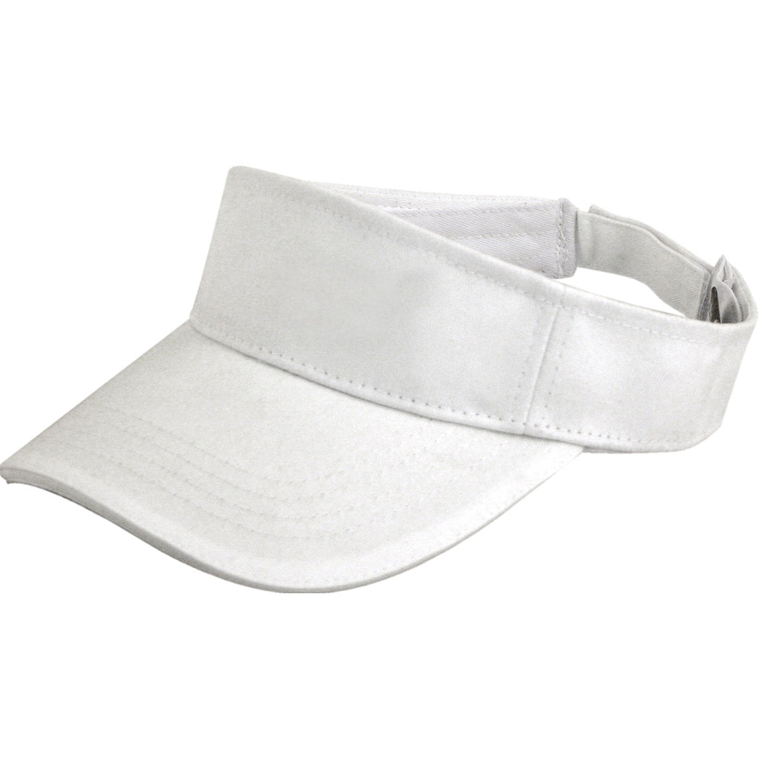 House of Uniforms The Sandwich Peak Visor Legend White