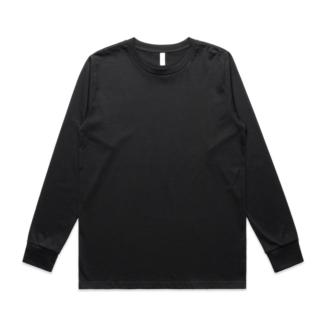 House of Uniforms The Classic Tee | Ladies | Long Sleeve AS Colour Black