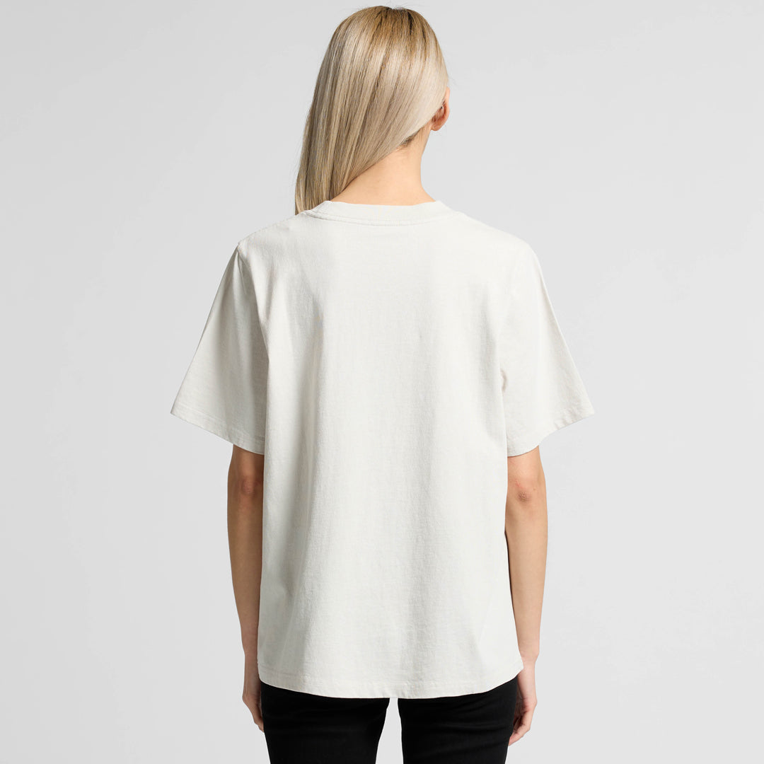House of Uniforms The Heavy Faded Tee | Ladies | Short Sleeve AS Colour
