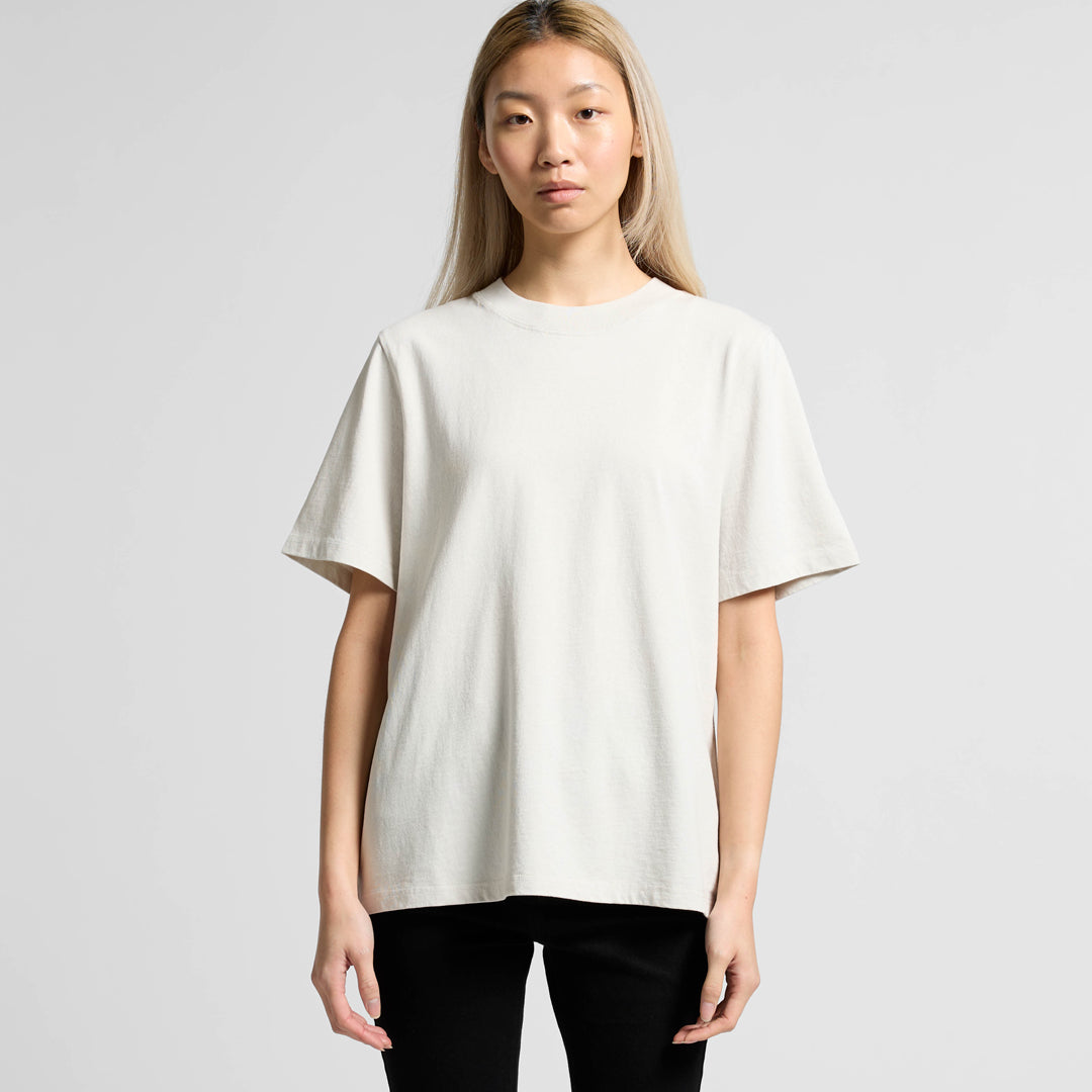 House of Uniforms The Heavy Faded Tee | Ladies | Short Sleeve AS Colour