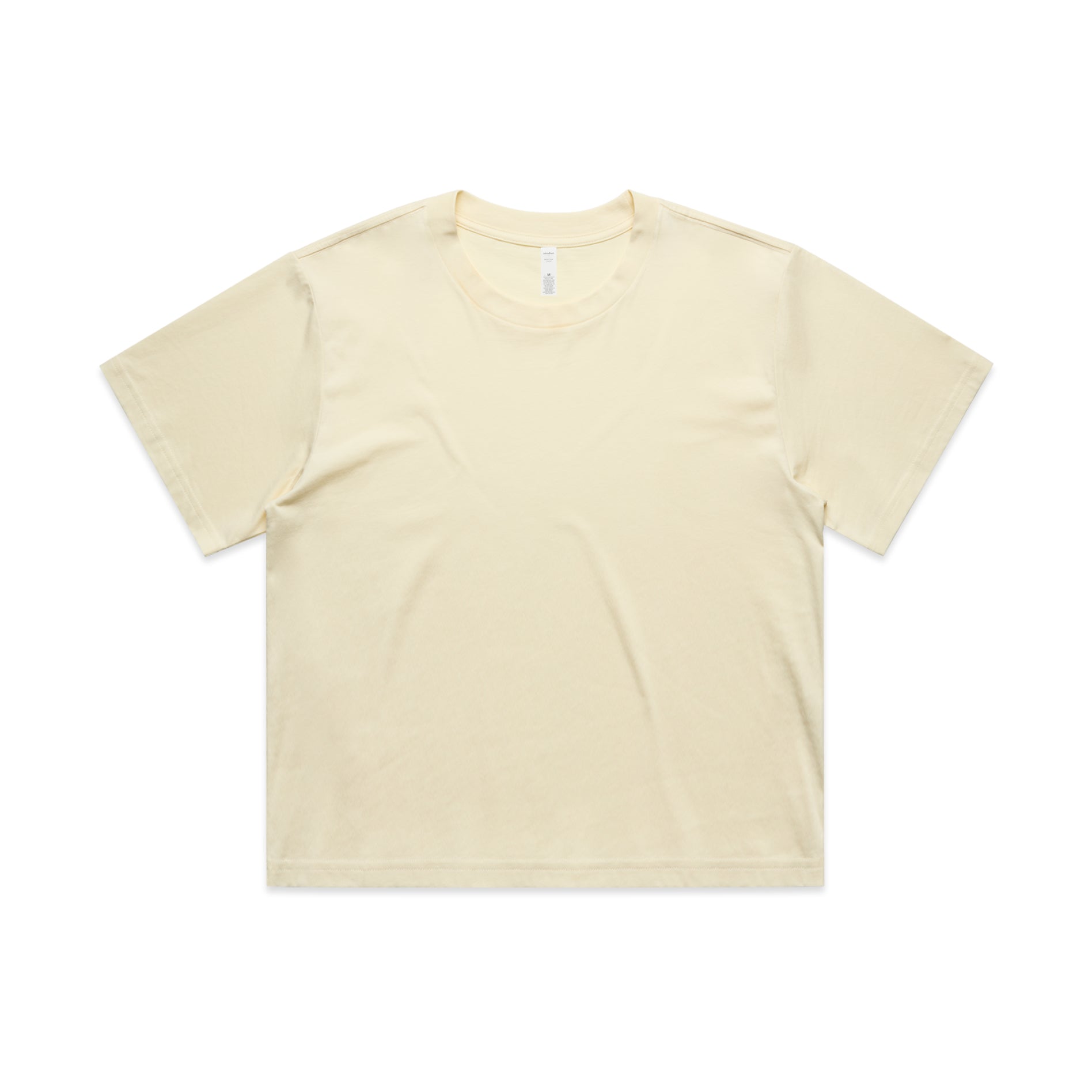 House of Uniforms The Martina Crop Tee | Ladies AS Colour Butter